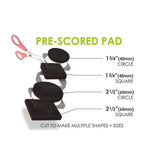 Gorillapads 2.5 in. 3 Layer Pucture Proof Furniture Gripper Pads (16-Pack) - Super Arbor