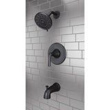 Ladera Single-Handle 3-Spray Tub and Shower Faucet in Matte Black (Valve Included) - Super Arbor