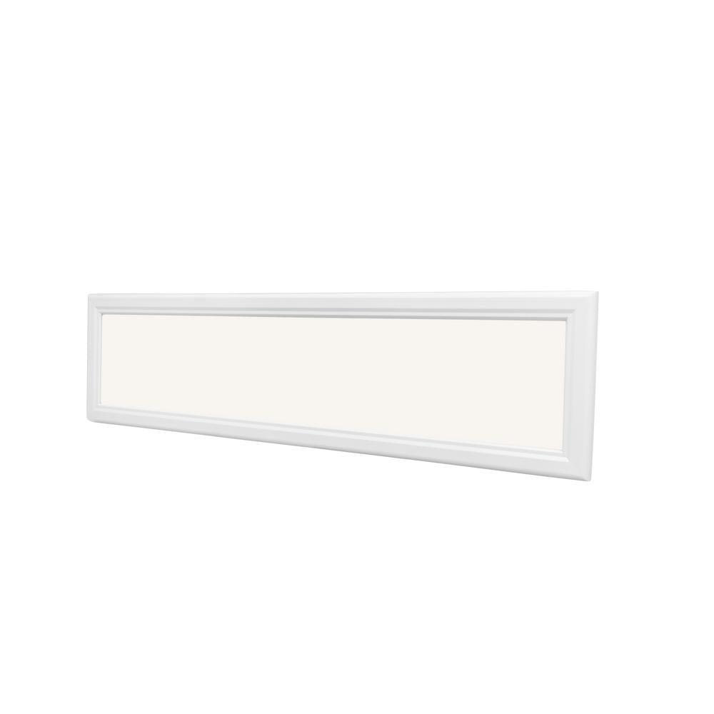 1 ft. x 4 ft. White Dimmable Edge-Lit 40-Watt 3000K Integrated LED Flat Panel Flushmount