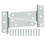 Everbilt 3 in. Zinc-Plated Gate Tee Hinge (2-Pack)
