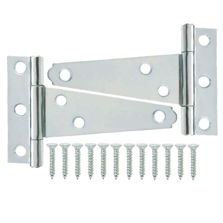 Everbilt 2 in. Zinc-Plated Gate Tee Hinge (2-Pack)