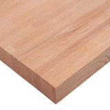 Sparrow Peak Red Oak 10-ft Natural Straight Butcher Block Oak Kitchen Countertop