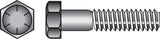 Hillman 1/2 in. Diameter x 3 in. Length Heat-Treated Steel Hex Head Cap Screw, 50-Pack