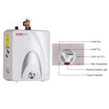 Camplux 2.5 Gal. Residential Point of Use Mini Tank Electric Water Heater - Super Arbor