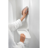 STORE+ 30 in. x 60 in. Single Threshold Right-Hand Shower Base with Shower Walls and 12-Piece Accessory Kit in White - Super Arbor