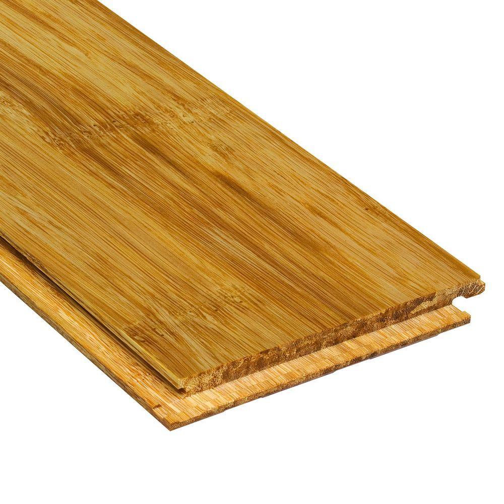 Home Legend Strand Woven Natural 3/8 in. Thick x 4-3/4 in. Wide x 36 in. Length Click Lock Bamboo Flooring (19 sq. ft. / case) - Super Arbor