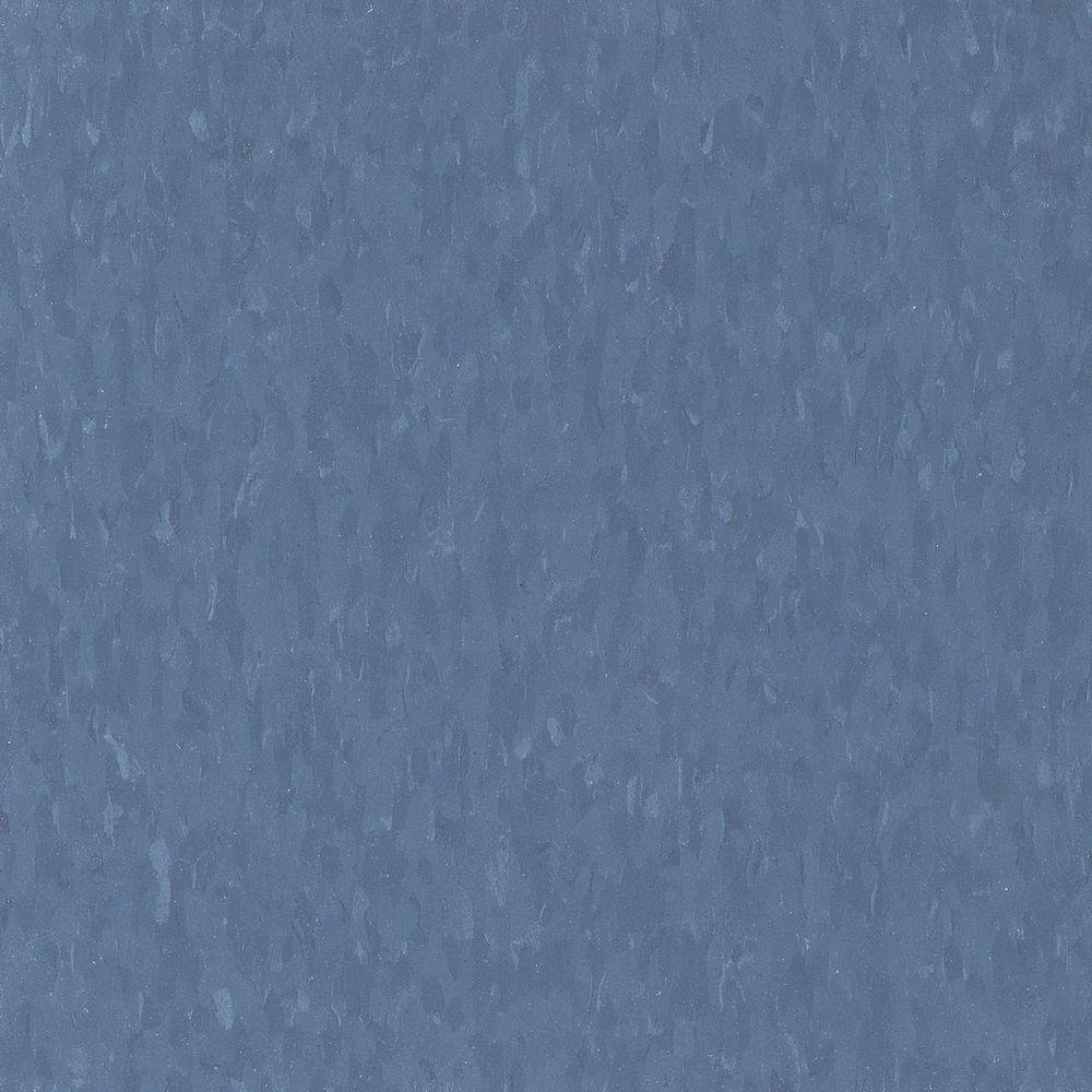 Armstrong Imperial Texture VCT 12 in. x 12 in. Blue Cloud Standard Excelon Commercial Vinyl Tile (45 sq. ft. / case) - Super Arbor