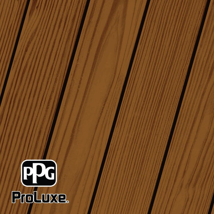 PPG ProLuxe 1 gal. Dark Oak SRD Exterior Transparent Matte Wood Finish - Super Arbor