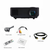 800 x 480 LCD Mini Projector with 800-Lumens - Super Arbor