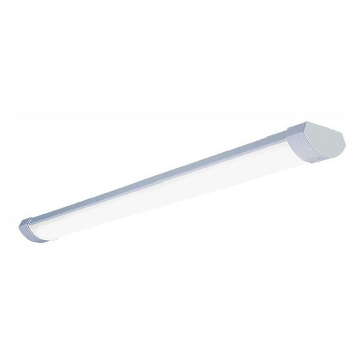 4 ft. 64-Watt Equivalent White Contoured Low Profile Linear Integrated LED Wrap Light Fixture, 4200 Lumens