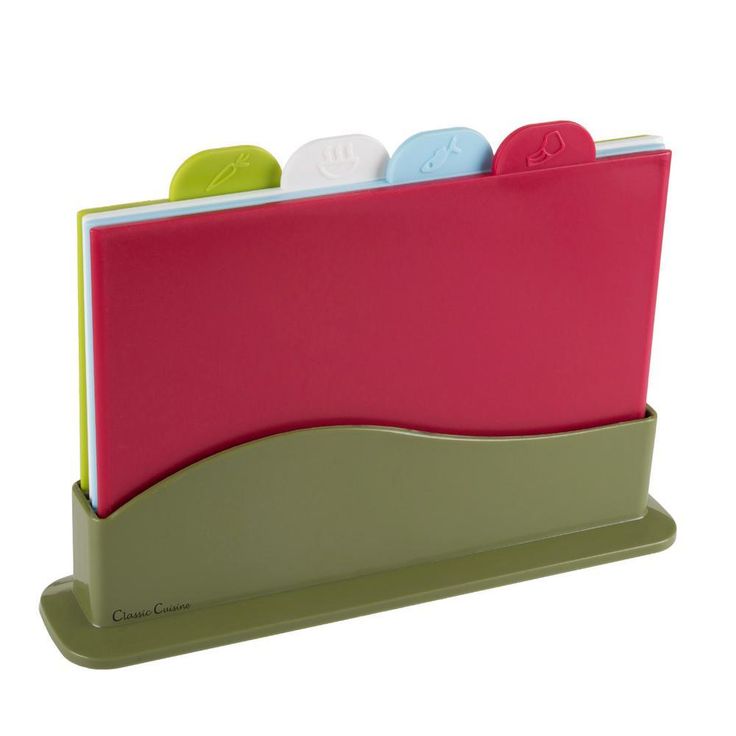 5-Piece Plastic Cutting Board Set