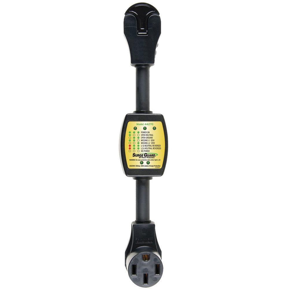 Technology Research 50 Amp Entry Level Portable Surge Protector - Super Arbor