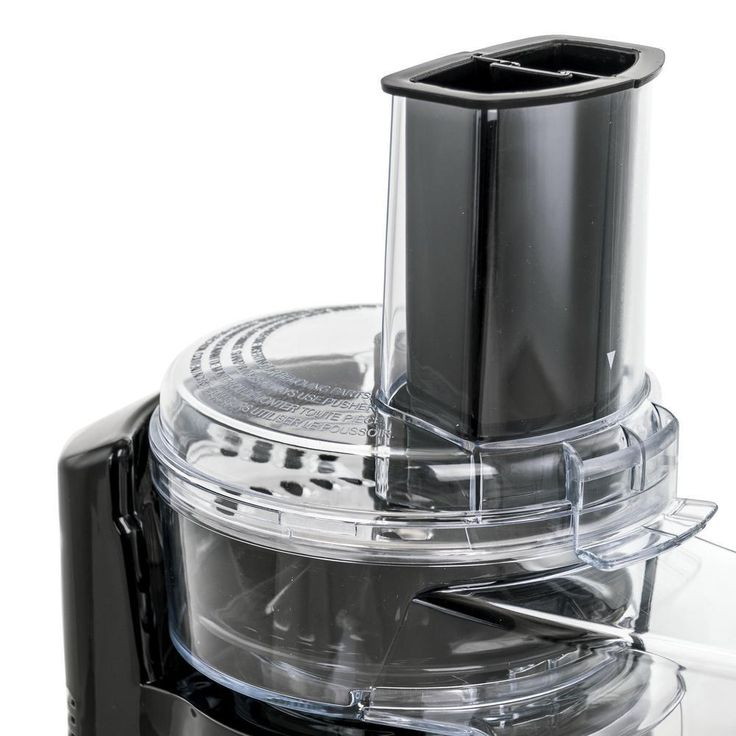 Oskar 2-in-1 4-Cup Single Speed Black Salad Prep & Food Processor