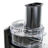 Oskar 2-in-1 4-Cup Single Speed Black Salad Prep & Food Processor