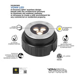 3-Watt Stainless Steel Outdoor Integrated LED 3000K In-Ground Landscape Path Light