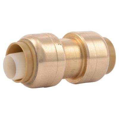 SharkBite 1/2-in Push-to-Connect x 1/2-in Push-to-Connect dia Coupling Push Fitting
