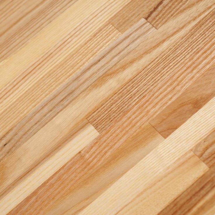 Sparrow Peak Ash 10-ft Unfinished Natural Straight Butcher Block Ash Kitchen Countertop