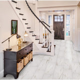 Florida Tile Home Collection Michelangelo Calacatta Rectified 12 in. x 24 in. Porcelain Floor and Wall Tile (13.3 sq. ft. /case)
