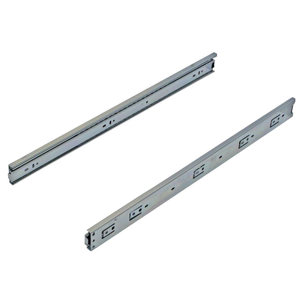 28 in. Side Mount Over Extension Ball Bearing Drawer Slides (10-Pair) - Super Arbor