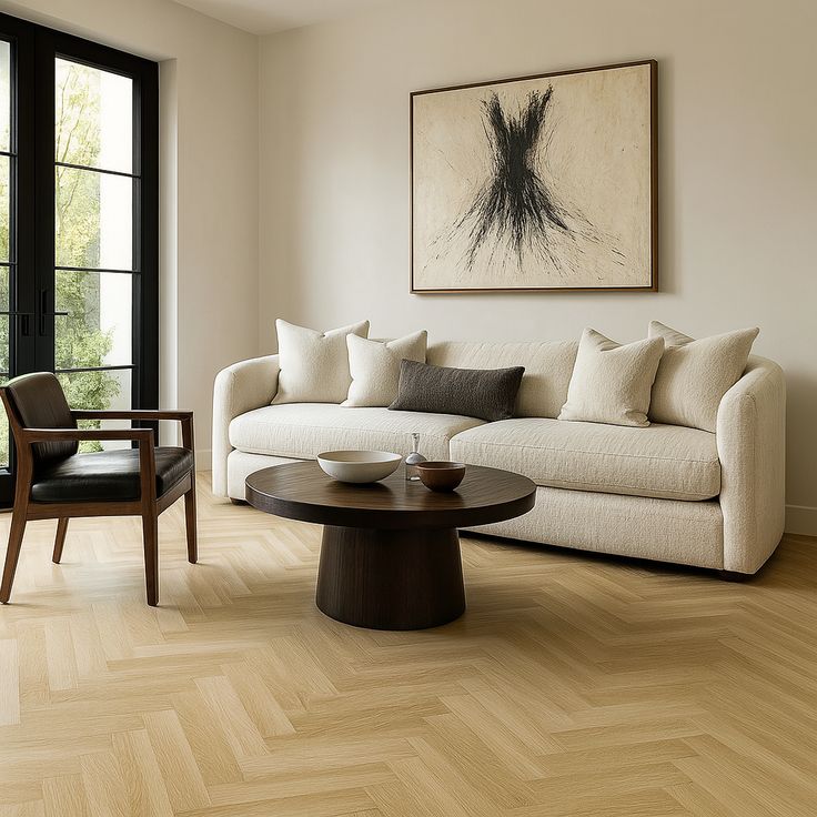 Herringbone Dusk Cherry 6 MIL x 4.7 in. W x 28 in. L Click Lock Waterproof Vinyl Plank Flooring (22.3 sqft/case)