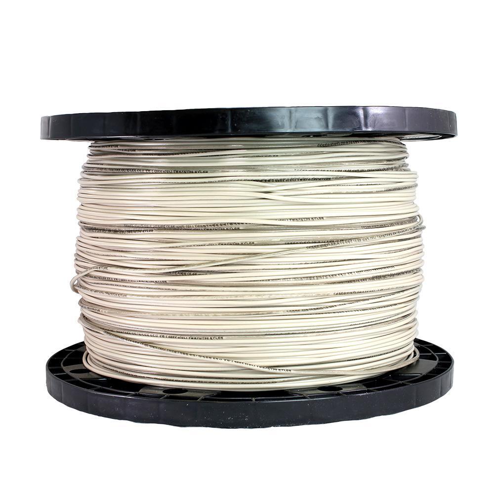 500 ft. 14/1 White Stranded THHN Wire - Super Arbor