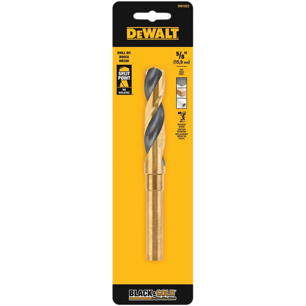 5/8 in. Black and Gold Drill Bit - Super Arbor