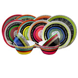 Almira 12-Piece Casual Multicolor Melamine Outdoor Dinnerware Set (Service for 4)