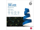 GE StayBright 5-ft x 4-ft Constant Multicolor LED Mini Plug-In Christmas Net Lights ENERGY STAR