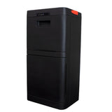 Black Floor Mount Smart Parcel Security Mailbox - Super Arbor