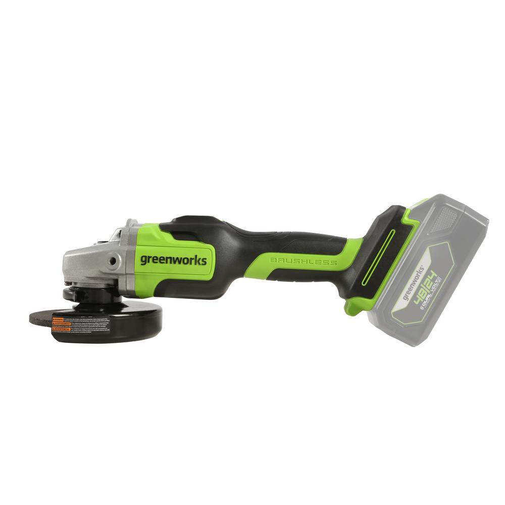 24-Volt Battery Cordless Brushless 4.5 in. Angle Grinder, Battery Not Included AG24L00 - Super Arbor