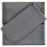 Divine Gunmetal 3 in. x 6 in. Polished Ceramic Subway Tile (32 Pieces, 4 Sq. Ft. / Case)