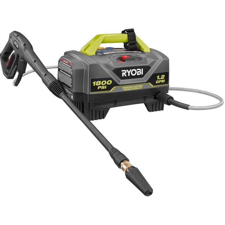 RYOBI 1,800 PSI 1.2 GPM Cold Water Electric Pressure Washer