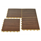 Greatmats Click Tile 12-1/8 in. x 12-1/8 in. Maple Interlocking Basement Plastic and Vinyl Floor Tile (24-Pack) (24.5 sq. ft.)
