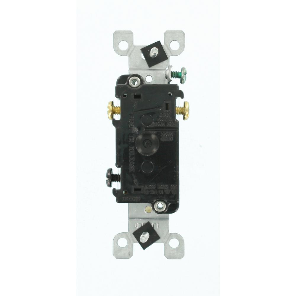 15 Amp 3-Way Toggle Light Switch, Clear - Super Arbor