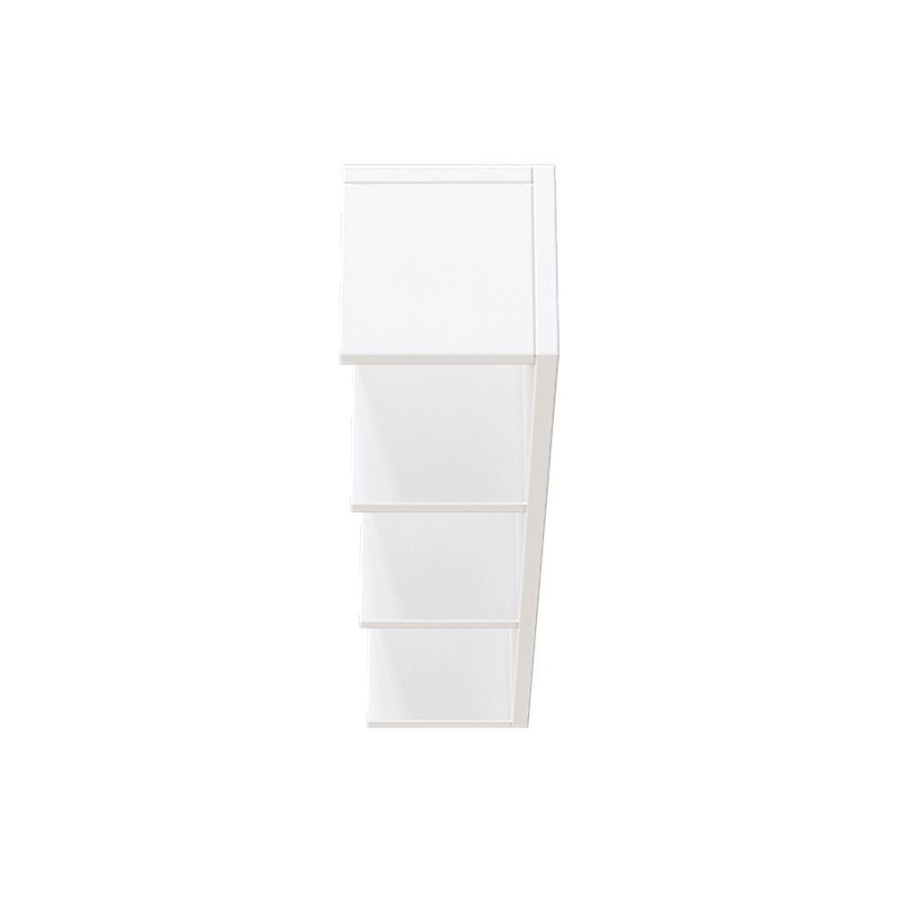 Hawthorne 6 in. W Open Shelf in Linen White - Super Arbor