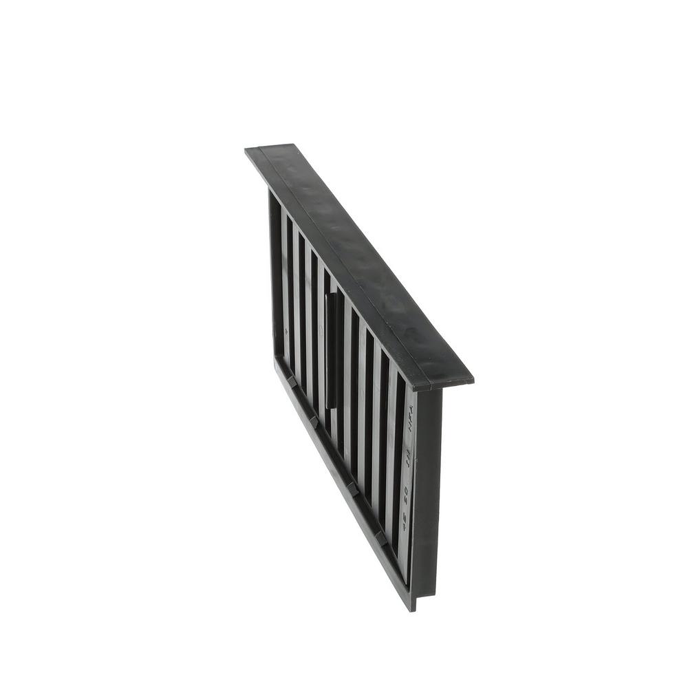 16 in. x 8 in. Slider in Black (12-Quantity) - Super Arbor