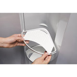 36 in. x 76 in. 1-Piece Direct-to-Stud Alcove Shower Back Wall in White - Super Arbor
