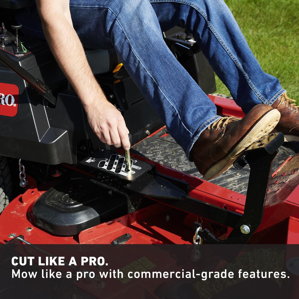 Toro TITAN 60 in. IronForged Deck 24.5 HP Commercial V-Twin Gas Dual Hydrostatic Zero Turn Riding Mower - Super Arbor