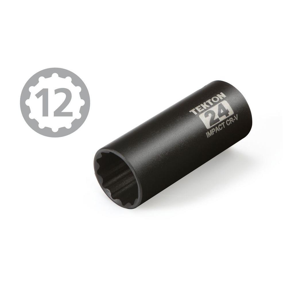 1/2 in. Drive 11-32 mm 12-Point Deep Impact Socket Set - Super Arbor
