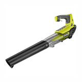 RYOBI ONE+ 18V Cordless Jet Fan Leaf Blower Kit, 100 MPH, 280 CFM, Variable Speed, with 4Ah Battery & Charger