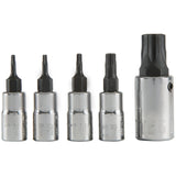 Craftsman Tamperproof Torx Bit Socket Set, 5 pc