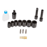 3/8 in. Drive Pneumatic Ratchet Air Tool Set with Sockets and Adapters (16-Piece) - Super Arbor