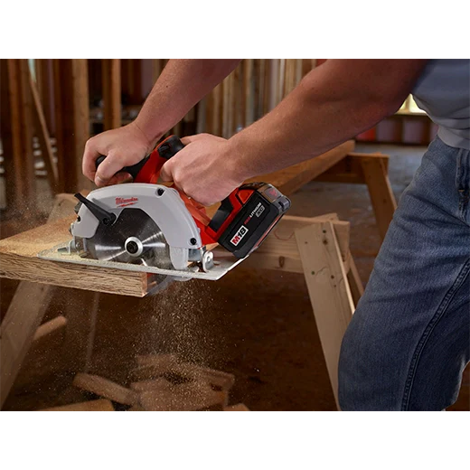 Milwaukee M18 18-Volt Lithium-Ion Cordless 6-1/2 in. Circular Saw (Tool-Only)