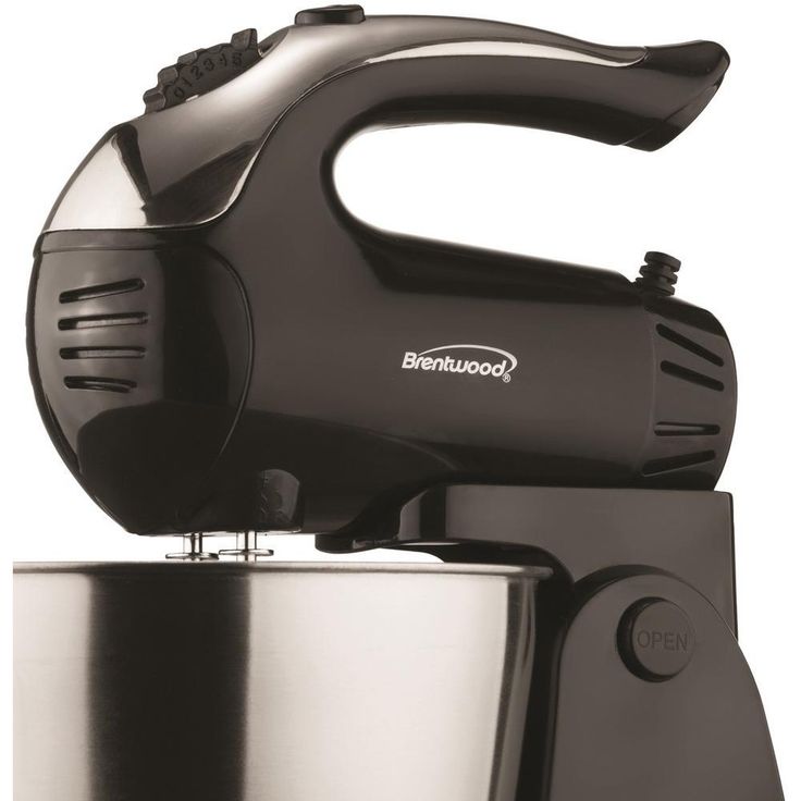 3 Qt. 5-Speed Black Electric Stand Mixer with Bowl and 5-Speed Black Electric Hand Mixer