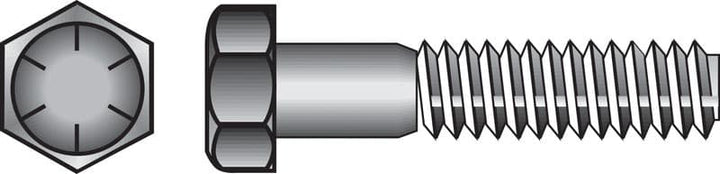 Hillman 1/2 in. Diameter x 1-1/4 in. Length Grade 8 Heat-Treated Steel Hex Head Cap Screws, Coarse Thread, 50-Pack