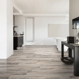CALI Longboards Oceanic Oak Gray 20-mil x 9-in W x 70-in L Waterproof Interlocking Luxury Vinyl Plank Flooring (26.62-sq ft/ Carton)