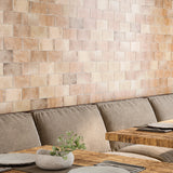 Lux Tile Parma Brick Cotto Brown 4x8 Matte Ceramic Subway Tile