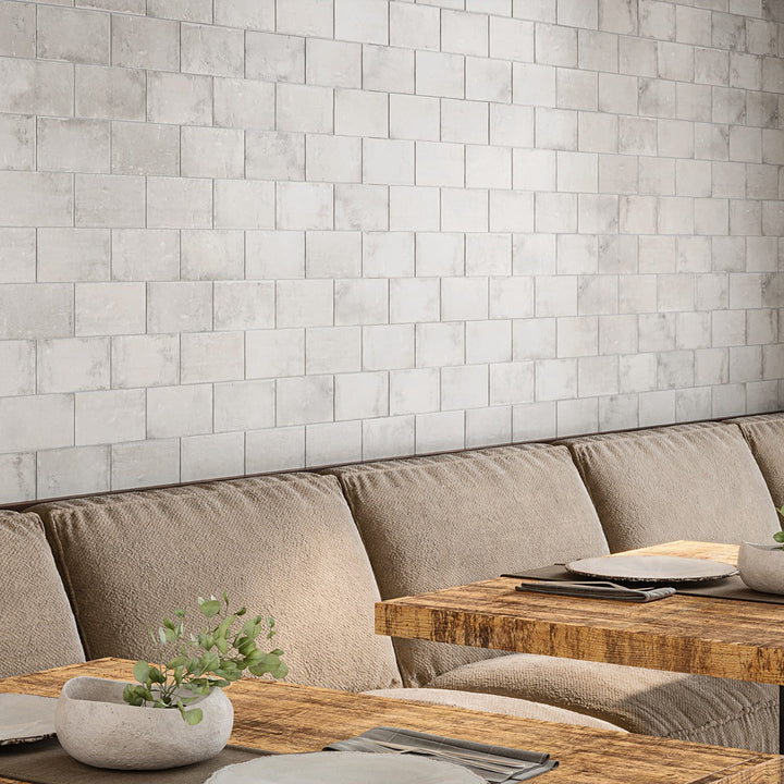 Parma Brick Dove Gray 4x8 Matte Ceramic Subway Tile