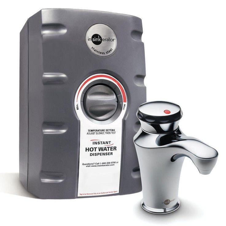 InSinkErator 2/3 gal. Silver Hot Water Dispenser Stainless Steel