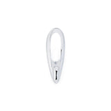 5-7/32 in. (132 mm) Chrome Decorative Hook - Super Arbor